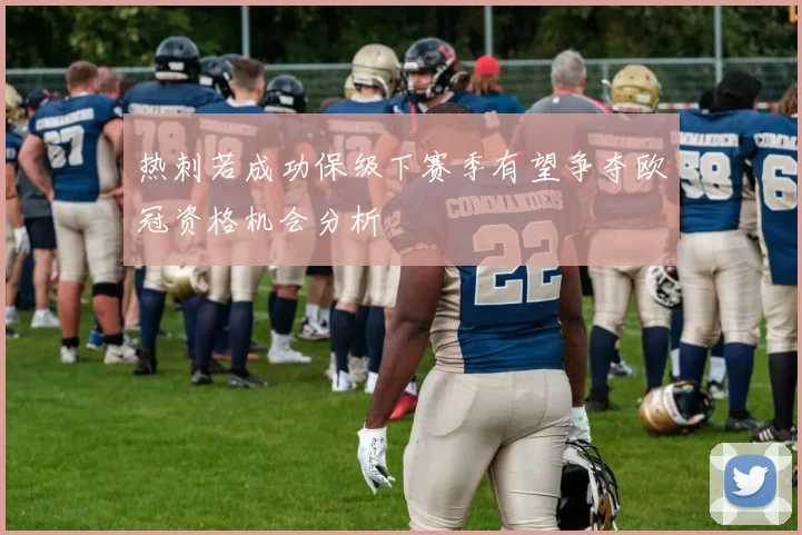 热刺若成功保级下赛季有望争夺欧冠资格机会分析